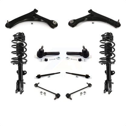 [Avant] Kit d'ensemble de bras de suspension et joint à rotule pour 2008-2010 Chrysler Town & Country Dodge Grand Caravan Excludes Models avec Nivomat Rear Suspension KSS-103927 par Transit Auto