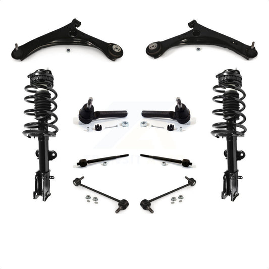 [Avant] Kit d'ensemble de bras de suspension et joint à rotule pour 2008-2010 Chrysler Town & Country Dodge Grand Caravan Excludes Models avec Nivomat Rear Suspension KSS-103927 par Transit Auto