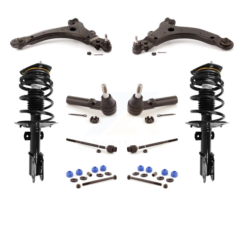 [Avant] Kit d'ensemble de bras de suspension et joint à rotule pour 2004-2008 Pontiac Grand Prix avec 34mm Diameter KSS-103940