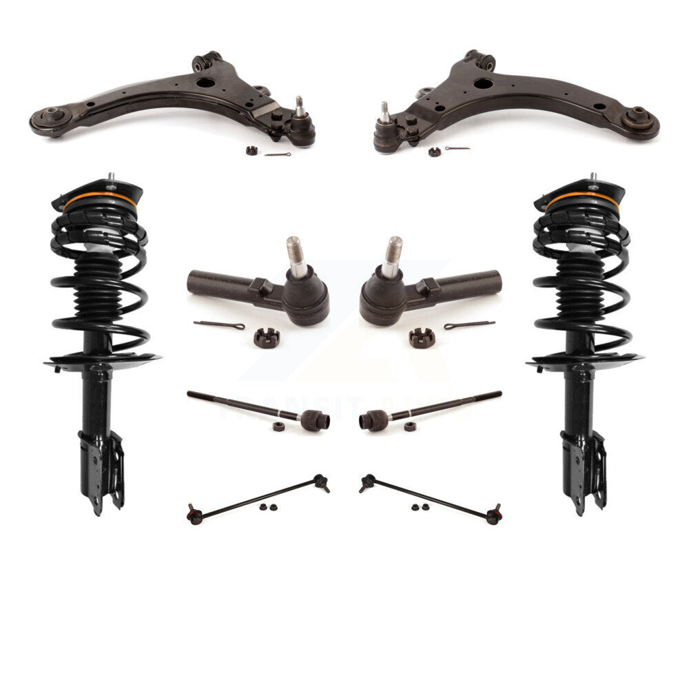 [Avant] Kit d'ensemble de bras de suspension et joint à rotule pour 2008-2009 Buick LaCrosse Allure Excludes 17" 18" Wheels Police Taxi Models 5.3L KSS-103941