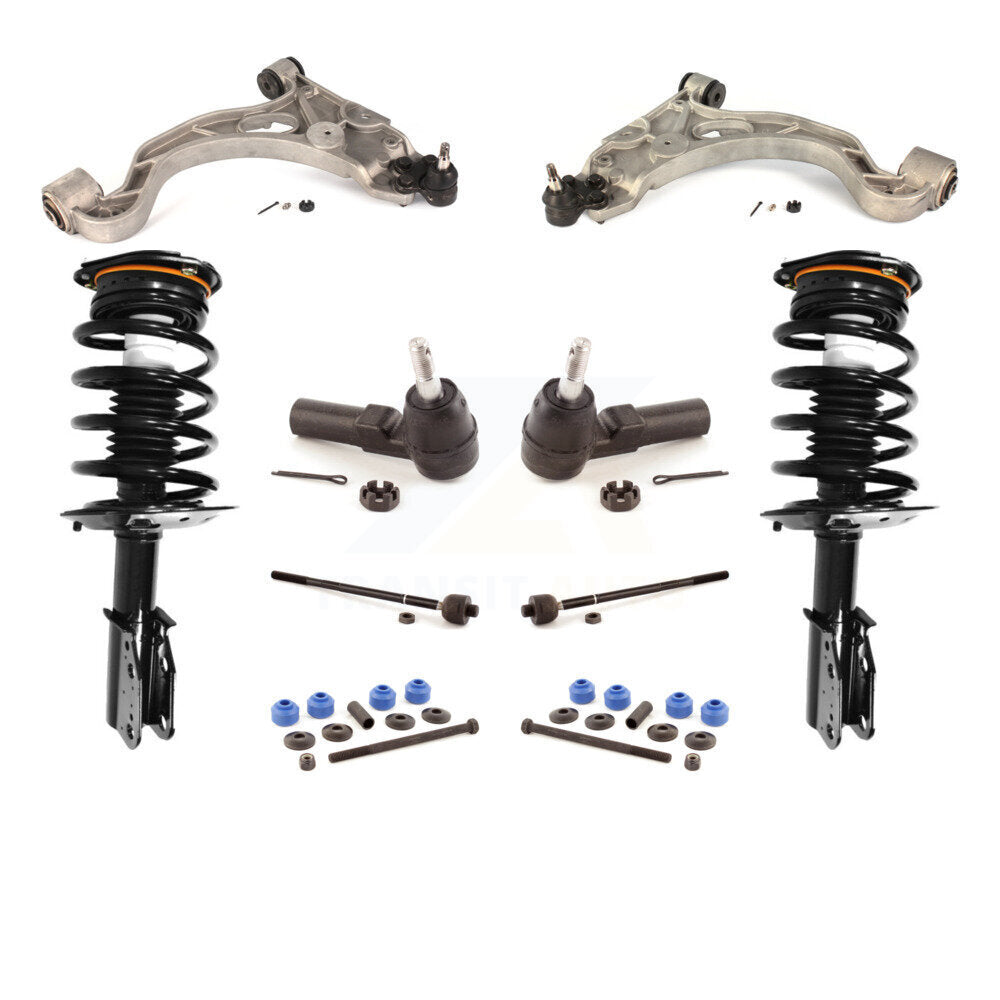 [Avant] Kit d'ensemble de bras de suspension et joint à rotule pour 2000-2005 Buick LeSabre Cadillac DeVille Excludes Models avec Electronic KSS-103943