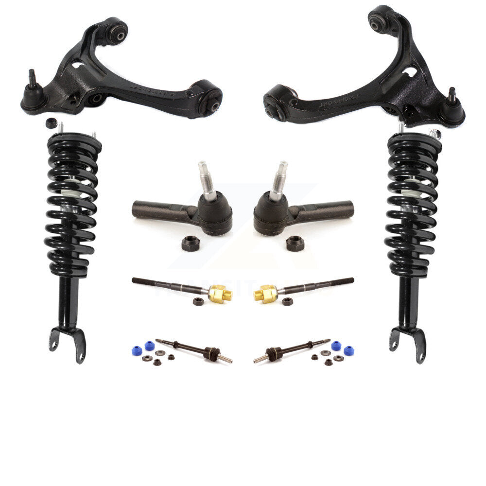 [Avant] Kit d'ensemble de bras de suspension et joint à rotule pour Dodge Dakota Mitsubishi Raider Excludes Rear Wheel Drive TRX Lift Kits 4WD KSS-103949