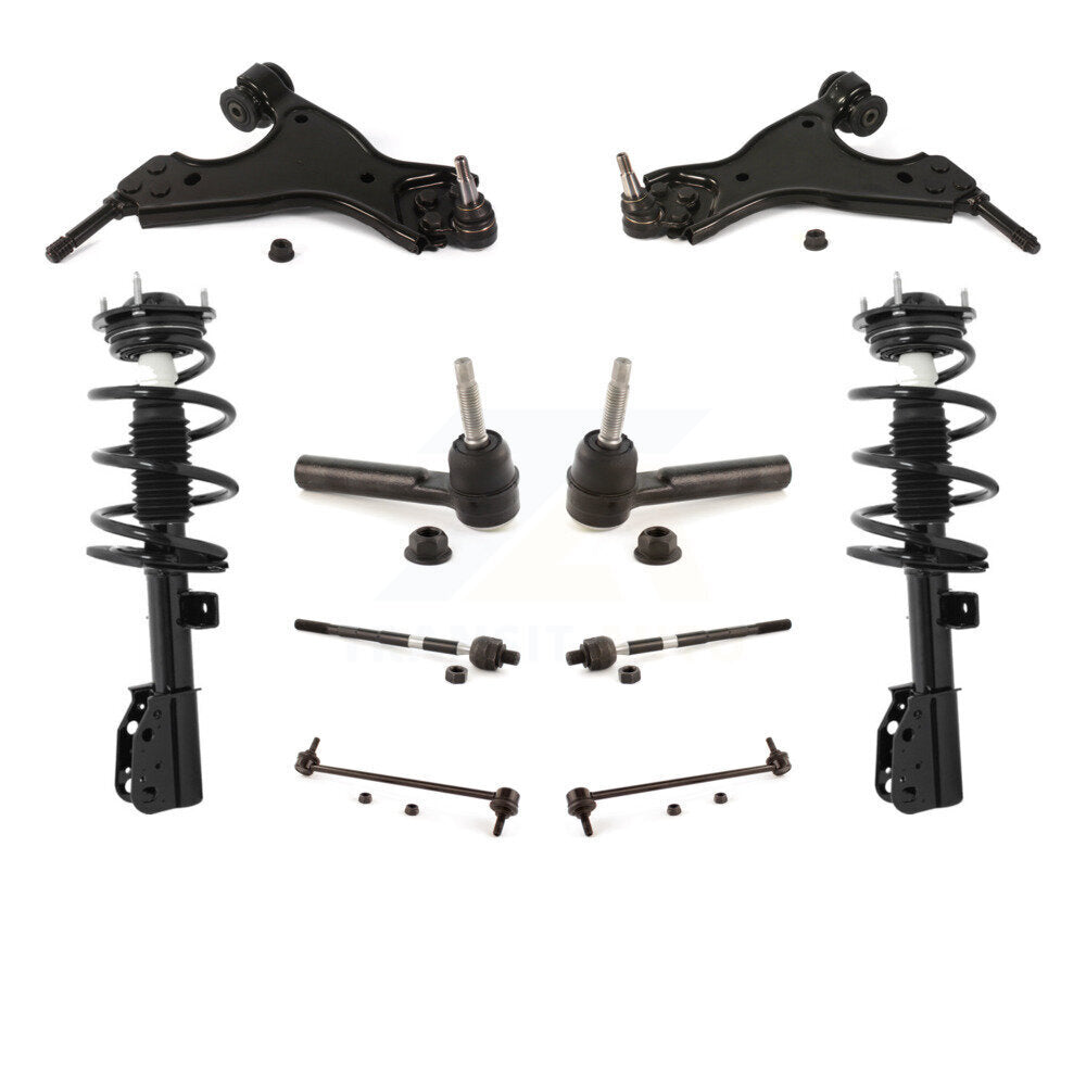 [Avant] Kit d'ensemble de bras de suspension et joint à rotule pour Chevrolet Traverse GMC Acadia Buick Enclave Limited KSS-103955