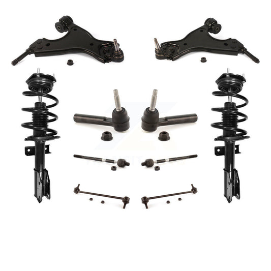 [Avant] Kit d'ensemble de bras de suspension et joint à rotule pour GMC Acadia Chevrolet Traverse Buick Enclave Saturn Outlook KSS-103956