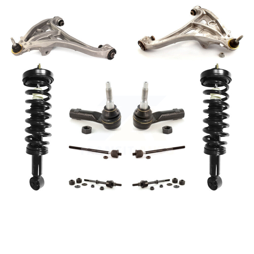 [Avant] Kit d'ensemble de bras de suspension et joint à rotule pour 2006-2008 Ford F-150 Lincoln Mark LT RWD KSS-103958
