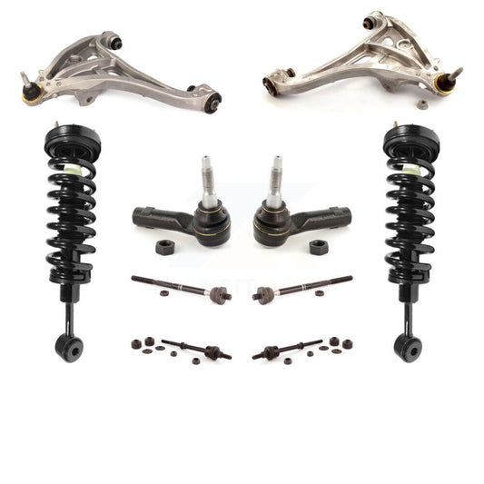 [Avant] Kit d'ensemble de bras de suspension et joint à rotule pour 2006 Ford F-150 4WD Excludes Rear Wheel Drive Vehicles avec Torsion Suspension Lift Kits KSS-103959