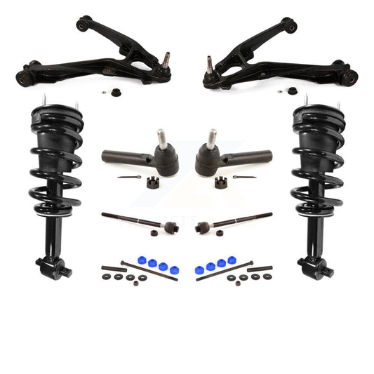 [Avant] Kit d'ensemble de bras de suspension et joint à rotule pour Chevrolet Silverado 1500 GMC Sierra Excludes Electronic KSS-103968