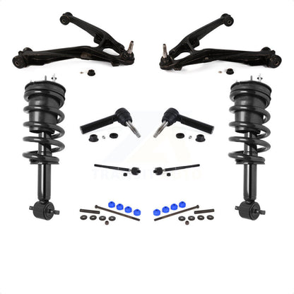 [Avant] Kit d'ensemble de bras de suspension et joint à rotule pour 2014-2016 Chevrolet Silverado 1500 GMC Sierra Excludes All Wheel Drive RWD KSS-103970 par Transit Auto