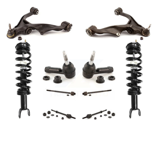 [Avant] Kit d'ensemble de bras de suspension et joint à rotule pour Ram 1500 Dodge Excludes Rear Wheel Drive TRX Models avec Air Ride/Lift Suspension 4WD KSS-103974