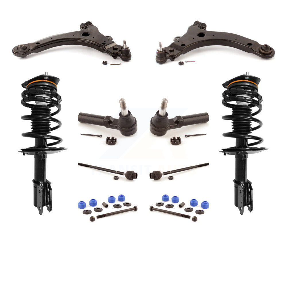 [Avant] Kit d'ensemble de bras de suspension et joint à rotule pour Buick Century LaCrosse Chevrolet Monte Carlo Regal Allure Excludes 17" 18" Wheels Police Taxi Models KSS-103978