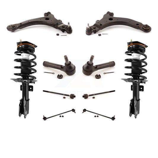 [Avant] Kit d'ensemble de bras de suspension et joint à rotule pour 2005 Pontiac Montana Base avec FWD Excludes All Wheel Drive KSS-103983