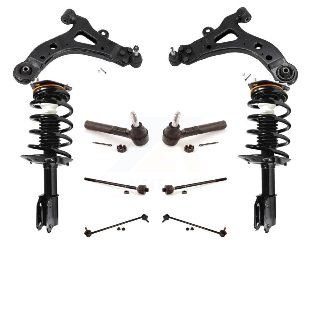 [Avant] Kit d'ensemble de bras de suspension et joint à rotule pour 2005 Pontiac Montana SV6 avec FWD sans Mounting Tab KSS-103986