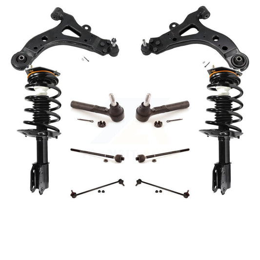 [Avant] Kit d'ensemble de bras de suspension et joint à rotule pour 2005 Pontiac Montana SV6 avec FWD sans Mounting Tab KSS-103986