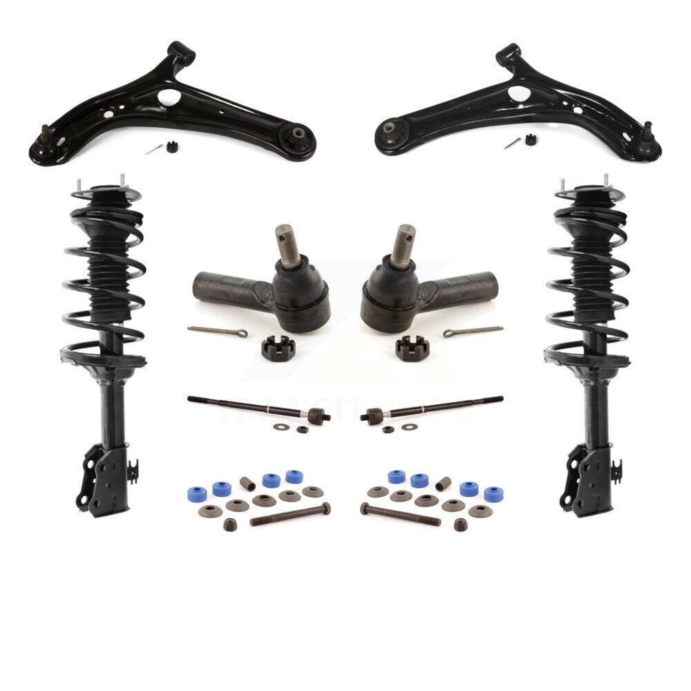 [Avant] Kit d'ensemble de bras de suspension et joint à rotule pour 2004-2005 Toyota Echo Power steering system KSS-103988