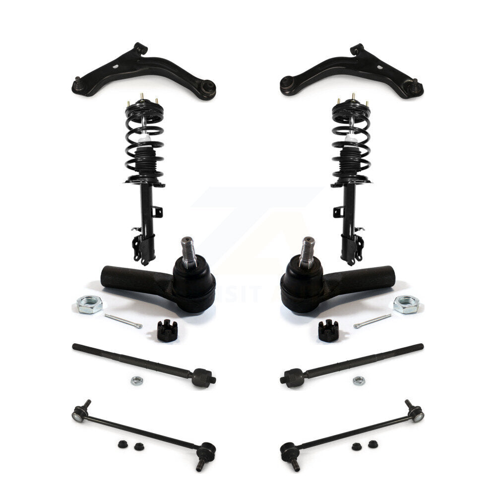 [Avant] Kit d'ensemble de bras de suspension et joint à rotule pour 2008-2009 Mazda Tribute avec 16mm Diameter Thread At Outer End KSS-103990