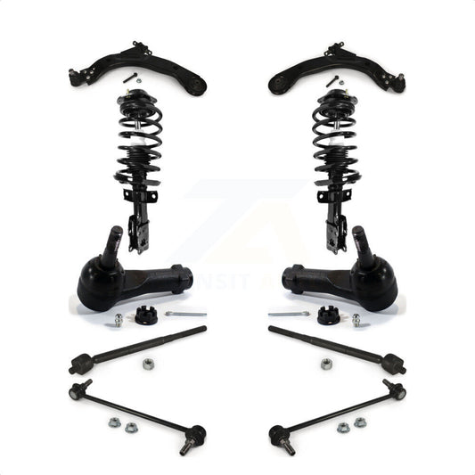 [Avant] Kit d'ensemble de bras de suspension et joint à rotule pour Pontiac G5 Pursuit avec FE1 11.80" Center To longueur KSS-103992 par Transit Auto