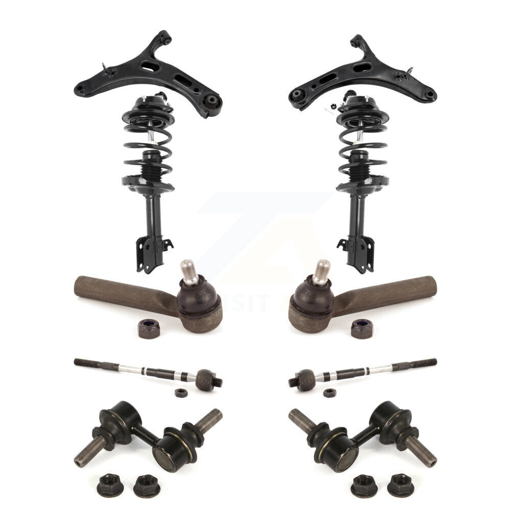 [Avant] Ensemble de bras de suspension et joint à rotule pour 2010-2014 Subaru Legacy KSS-104008
