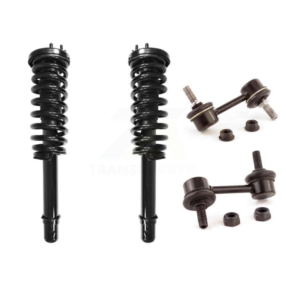 [Avant] Kit d'ensemble de jambe de suspension avec ressort hélicoïdal pour 2005-2007 Honda Accord FULL HYBRID EV-GAS (FHEV) engine Excludes Hybrid KSS-104029