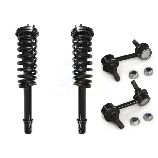 [Avant] Kit d'ensemble de jambe de suspension avec ressort hélicoïdal pour 2005-2007 Honda Accord FULL HYBRID EV-GAS (FHEV) engine Excludes Hybrid KSS-104031