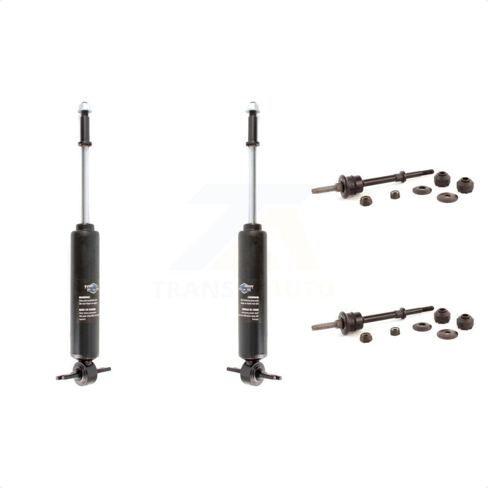 [Avant] Kit d'amortisseur de suspension pour 2006-2008 Dodge Ram 1500 Standard Cab Pickup Crew avec RWD avec 240mm longueur KSS-104033 par Transit Auto