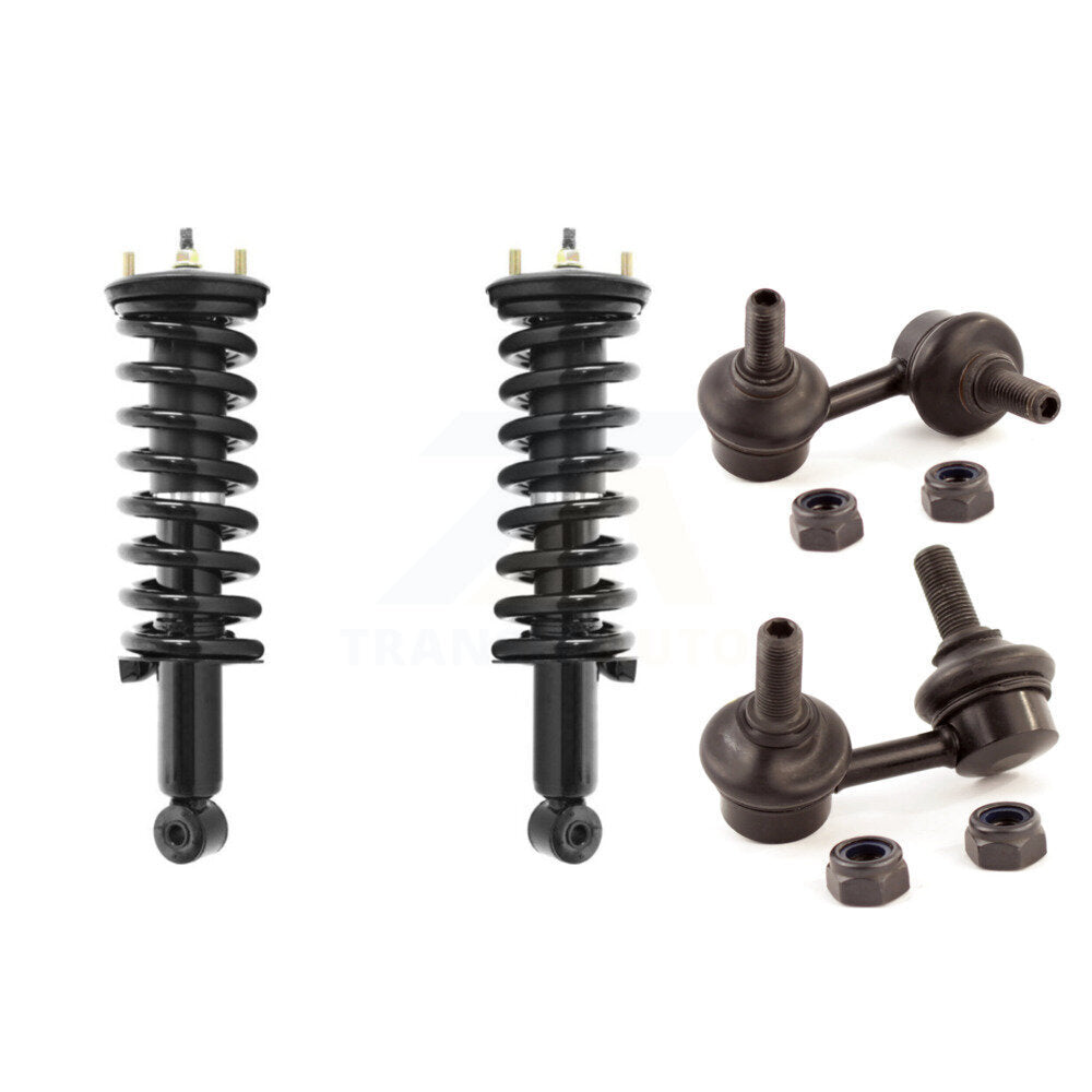 [Avant] Ensemble de jambe de suspension avec ressort hélicoïdal pour Nissan Frontier Excludes 4 Cylinder PRO-4X KSS-104043