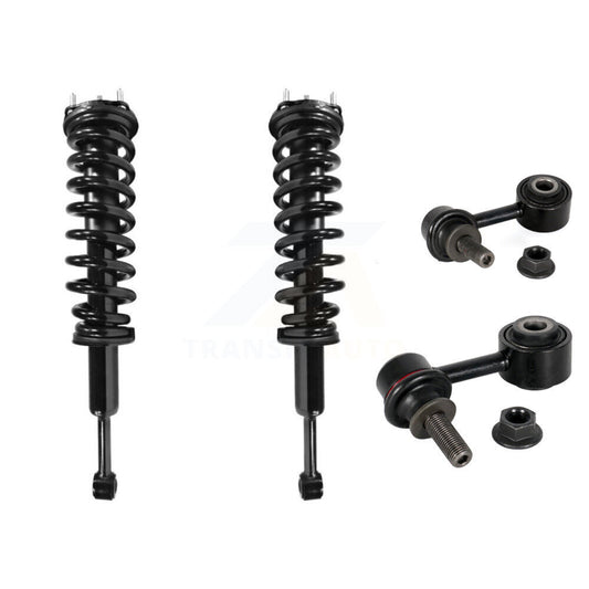 [Avant] Ensemble de jambe de suspension avec ressort hélicoïdal pour 2007-2021 Toyota Tundra Excludes TRD Package KSS-104057
