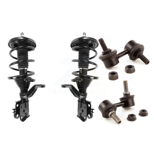 [Avant] Ensemble de jambe de suspension avec ressort hélicoïdal pour 2002-2004 Acura RSX KSS-104061