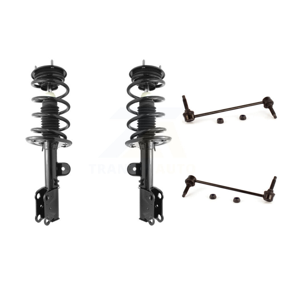 [Avant] Ensemble de jambe de suspension avec ressort hélicoïdal pour 2013-2019 Ford Flex Lincoln MKT KSS-104062