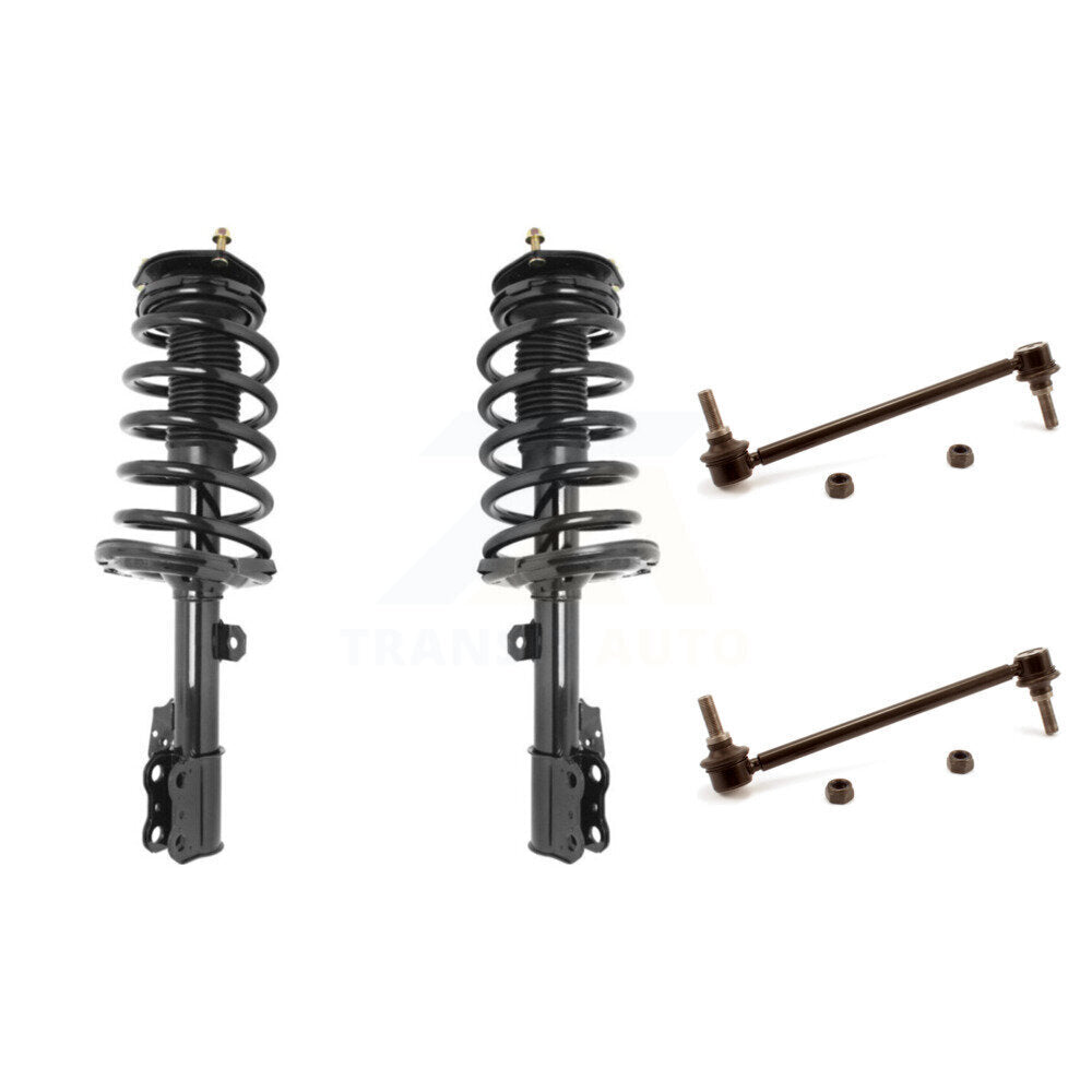[Avant] Ensemble de jambe de suspension avec ressort hélicoïdal pour 2005-2010 Toyota Sienna FWD AWD 8 Passenger Only KSS-104069