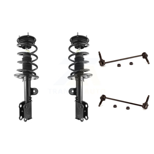 [Avant] Ensemble de jambe de suspension avec ressort hélicoïdal pour 2013-2019 Ford Flex Lincoln MKT KSS-104086