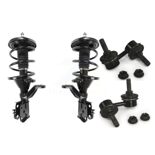 [Avant] Ensemble de jambe de suspension avec ressort hélicoïdal pour 2002-2004 Acura RSX KSS-104087