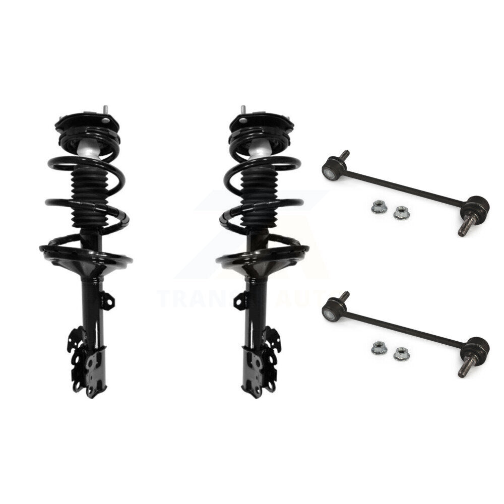 [Avant] Ensemble de jambe de suspension avec ressort hélicoïdal pour 2004-2007 Toyota Highlander Excludes Touring Edition KSS-104089
