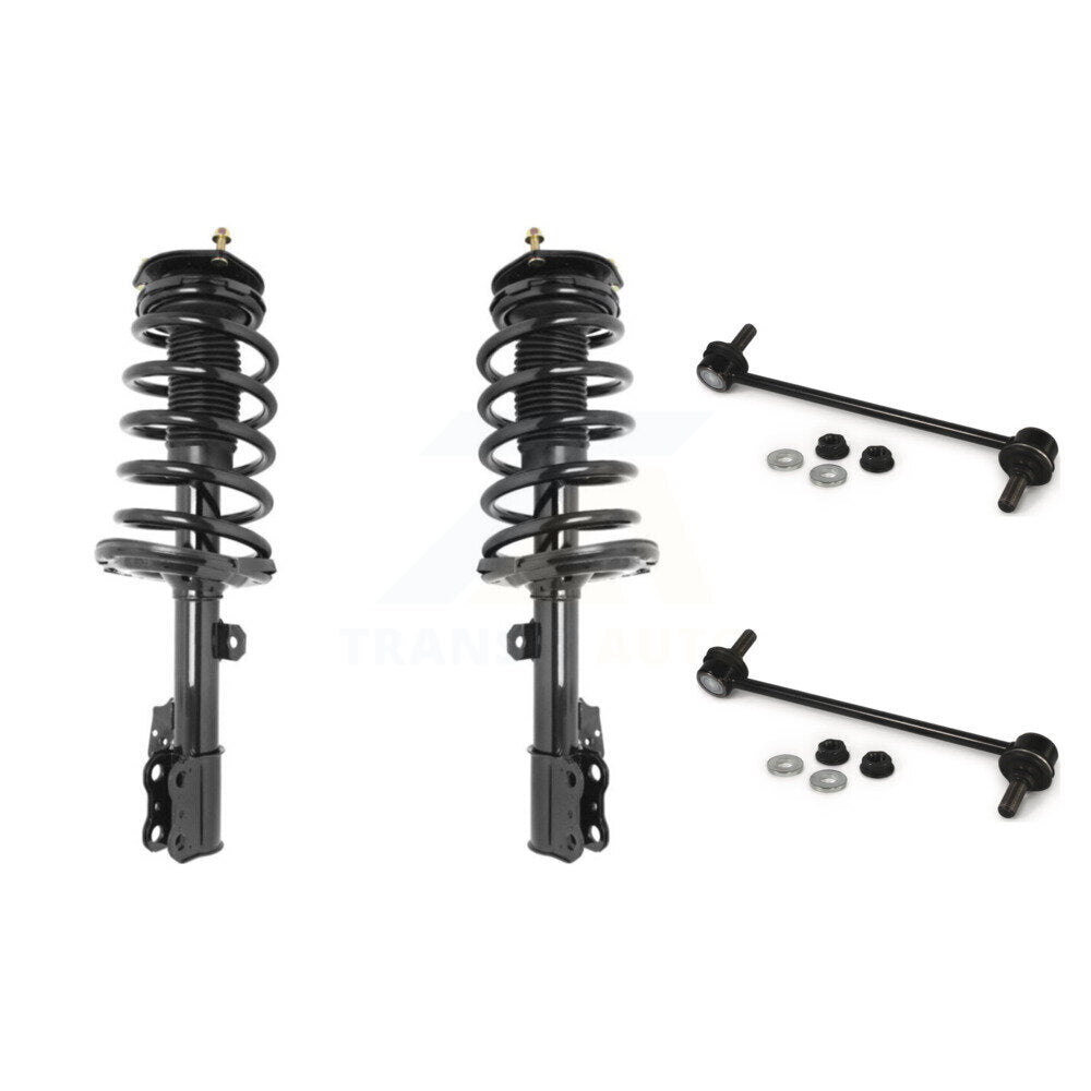 [Avant] Ensemble de jambe de suspension avec ressort hélicoïdal pour 2005-2010 Toyota Sienna FWD AWD 8 Passenger Only KSS-104092