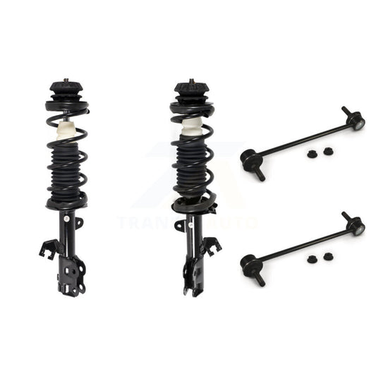 [Avant] Ensemble de jambe de suspension avec ressort hélicoïdal pour Nissan Versa Note KSS-104095