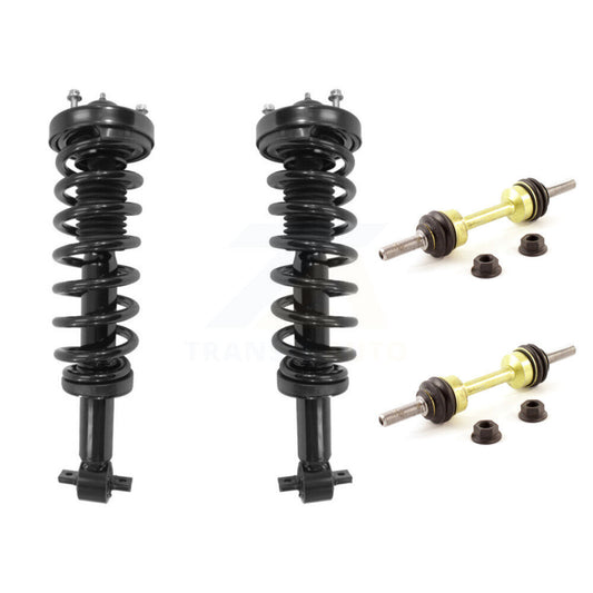 [Avant] Ensemble de jambe de suspension avec ressort hélicoïdal pour Ford F-150 Excludes All Wheel Drive Standard Cab KSS-104123