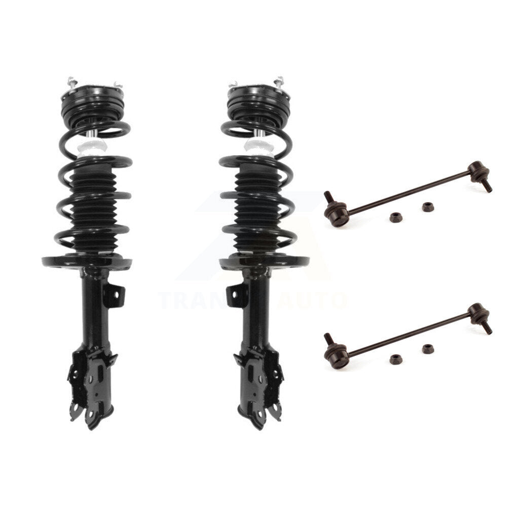 [Avant] Ensemble de jambe de suspension avec ressort hélicoïdal pour 2011-2019 Ford Fiesta KSS-104138