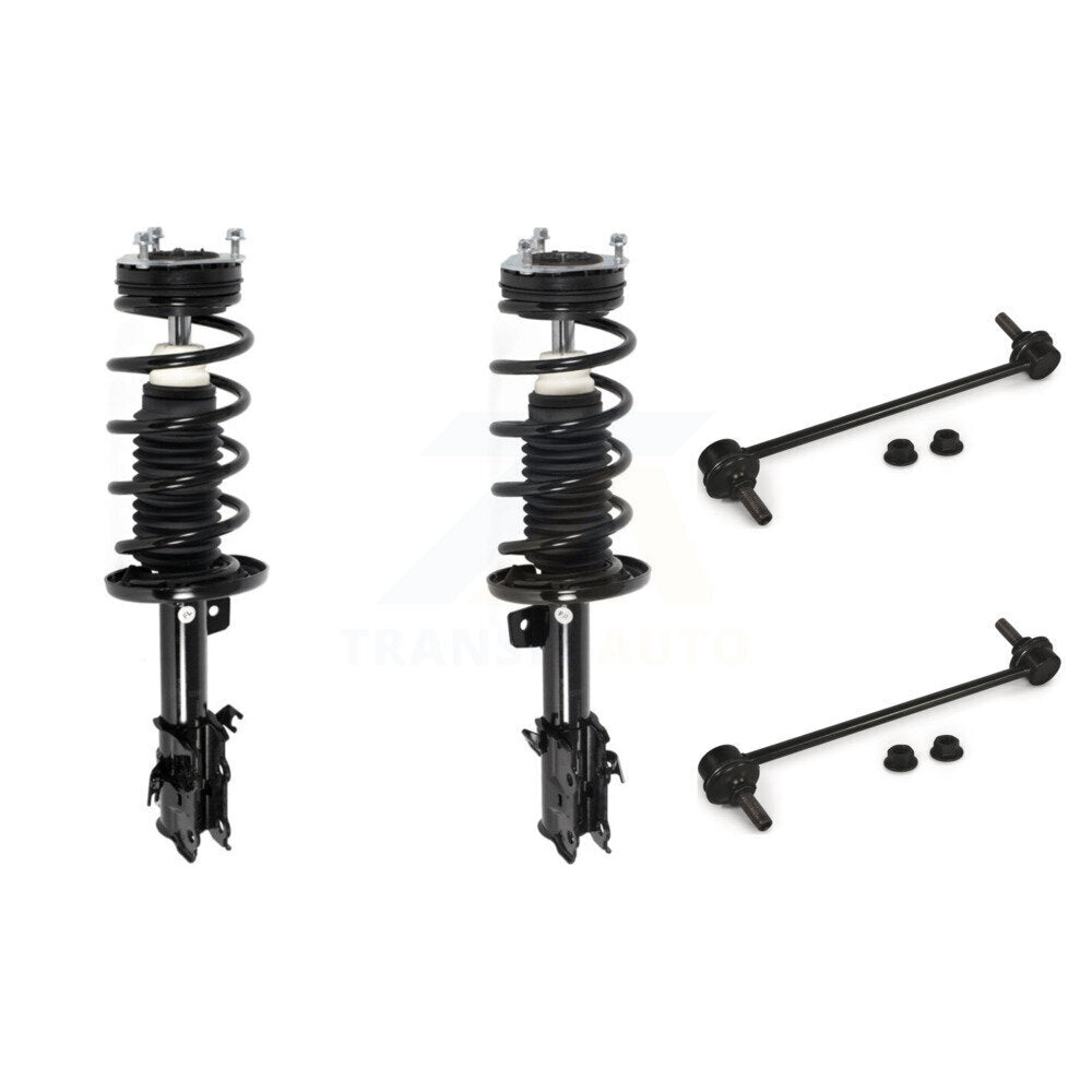 [Avant] Ensemble de jambe de suspension avec ressort hélicoïdal pour 2011-2019 Ford Fiesta KSS-104148