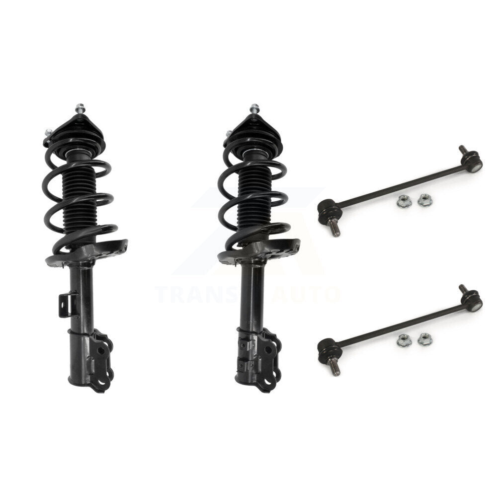 [Avant] Ensemble de jambe de suspension avec ressort hélicoïdal pour 2013-2017 Hyundai Elantra GT Excludes Sedan Models KSS-104153