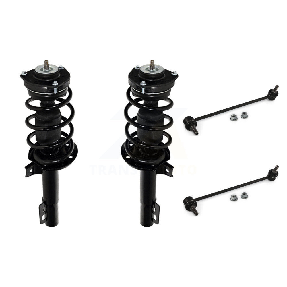 [Avant] Ensemble de jambe de suspension avec ressort hélicoïdal pour Volkswagen Jetta KSS-104160