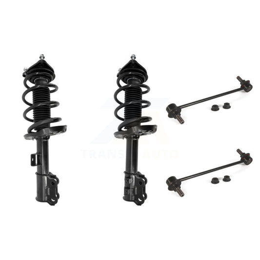 [Avant] Ensemble de jambe de suspension avec ressort hélicoïdal pour 2013-2017 Hyundai Elantra GT Excludes Sedan Models KSS-104161