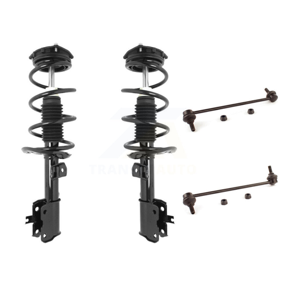 [Avant] Ensemble de jambe de suspension avec ressort hélicoïdal pour Nissan Rogue Select Excludes All Wheel Drive FWD KSS-104182