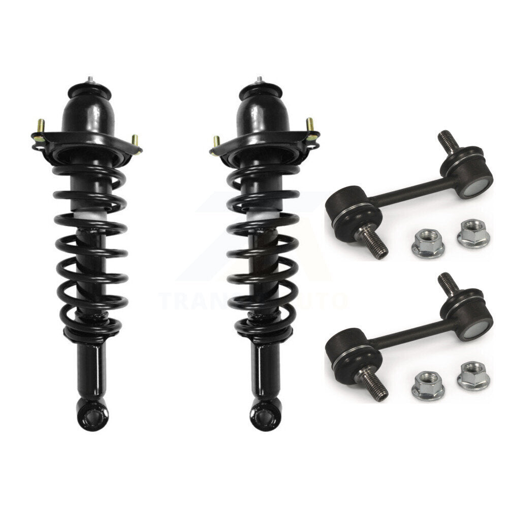 [Arrière] Ensemble de jambe de suspension avec ressort hélicoïdal pour 10 Pontiac Vibe Excludes All Wheel Drive 2.4L Engine KSS-104205