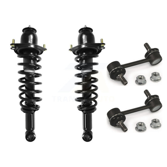 [Arrière] Ensemble de jambe de suspension avec ressort hélicoïdal pour 10 Pontiac Vibe Excludes All Wheel Drive 2.4L Engine KSS-104205