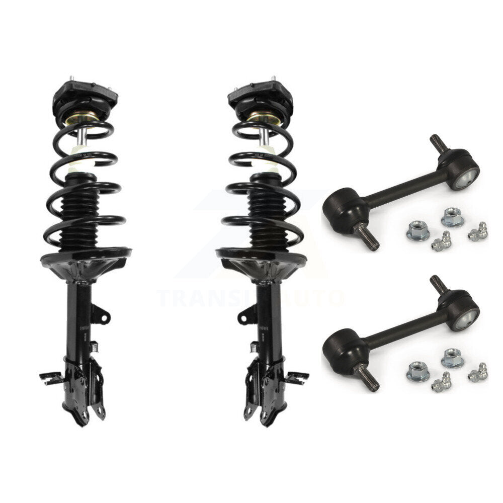 [Arrière] Ensemble de jambe de suspension avec ressort hélicoïdal pour Hyundai Elantra KSS-104209
