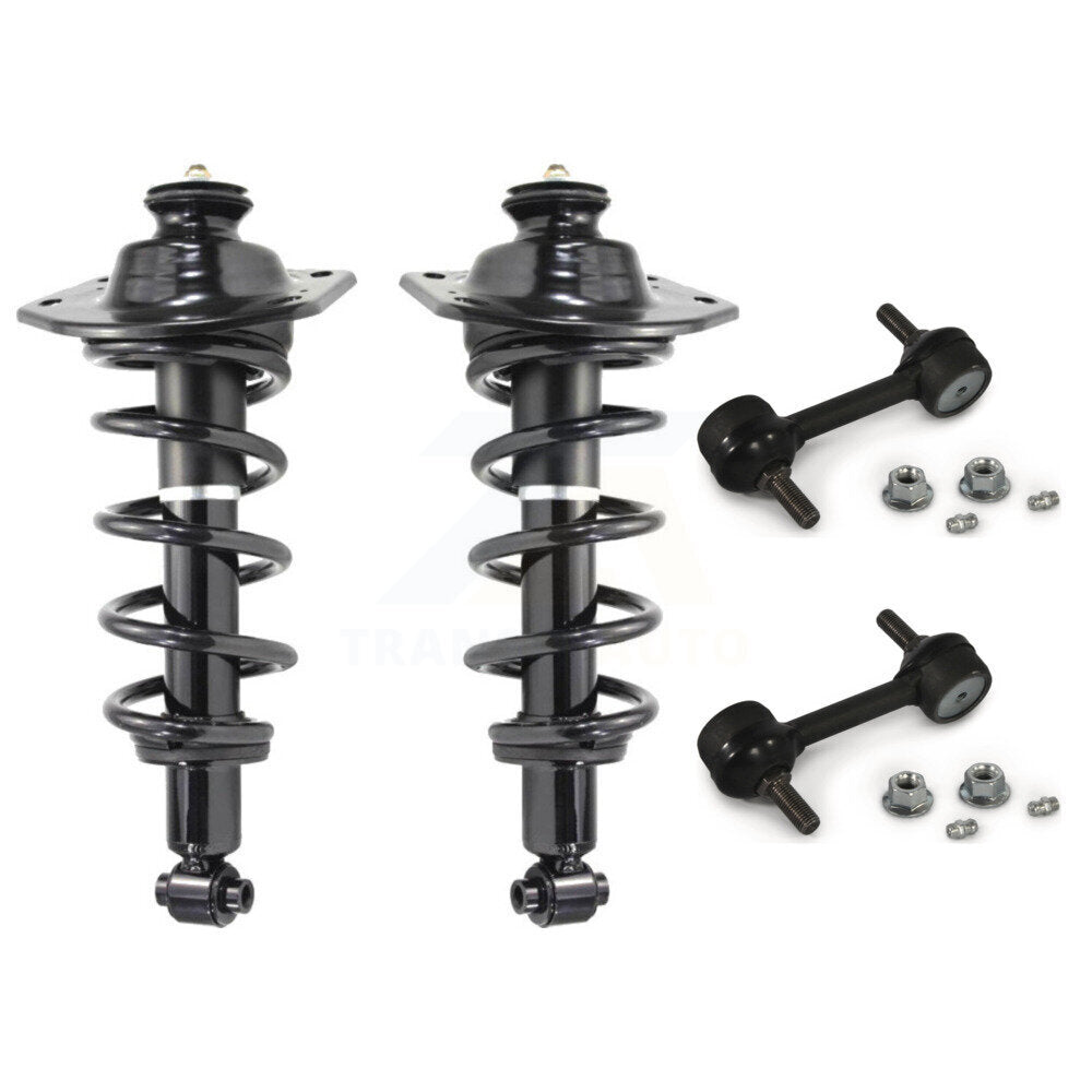 [Arrière] Ensemble de jambe de suspension avec ressort hélicoïdal pour 2010-2015 Chevrolet Camaro 3.6L Excludes V8 Engine KSS-104220