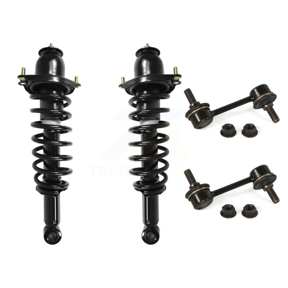 [Arrière] Ensemble de jambe de suspension avec ressort hélicoïdal pour 10 Pontiac Vibe Excludes All Wheel Drive 2.4L Engine KSS-104240
