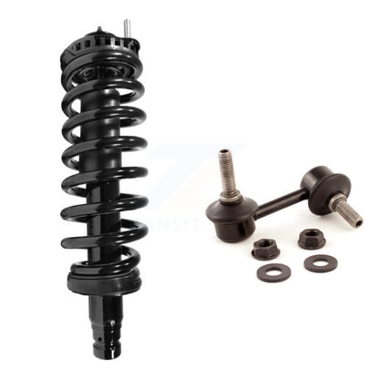 [Avant Droite] Ensemble de jambe de suspension avec ressort hélicoïdal pour GMC Chevrolet Envoy Trailblazer XL EXT Isuzu KSS-104310
