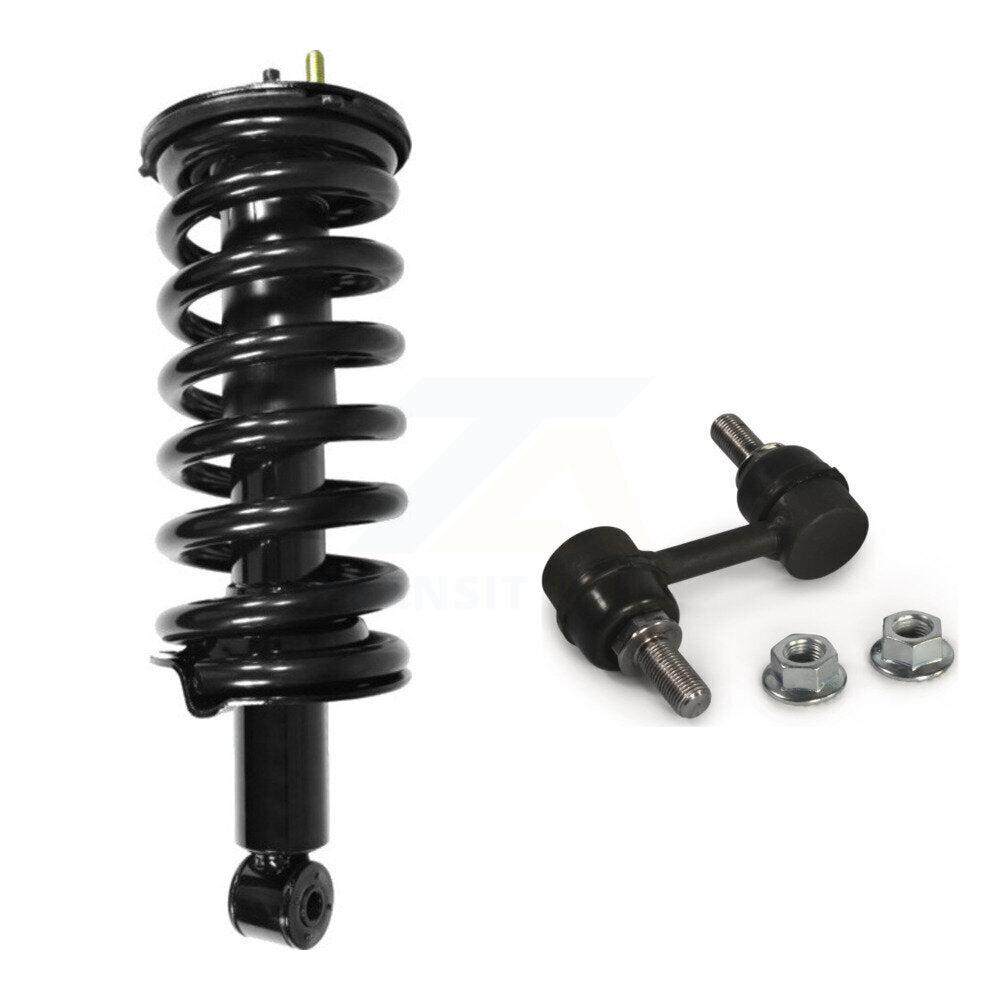[Avant] Ensemble de jambe de suspension avec ressort hélicoïdal pour Nissan TITAN Armada INFINITI QX56 Pathfinder 4WD KSS-104313