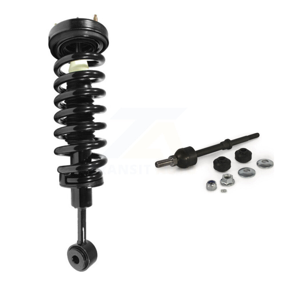 [Avant] Ensemble de jambe de suspension avec ressort hélicoïdal pour 2006-2008 Ford F-150 Lincoln Mark LT 4WD KSS-104314