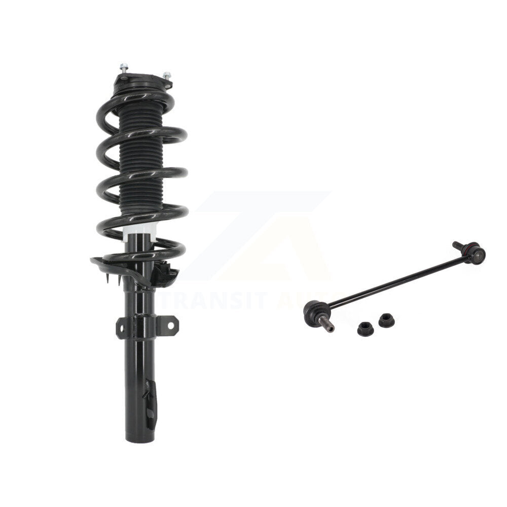 [Avant] Ensemble de jambe de suspension avec ressort hélicoïdal pour 2015-2020 Ford Transit-250 Transit-150 Transit-350 KSS-104383